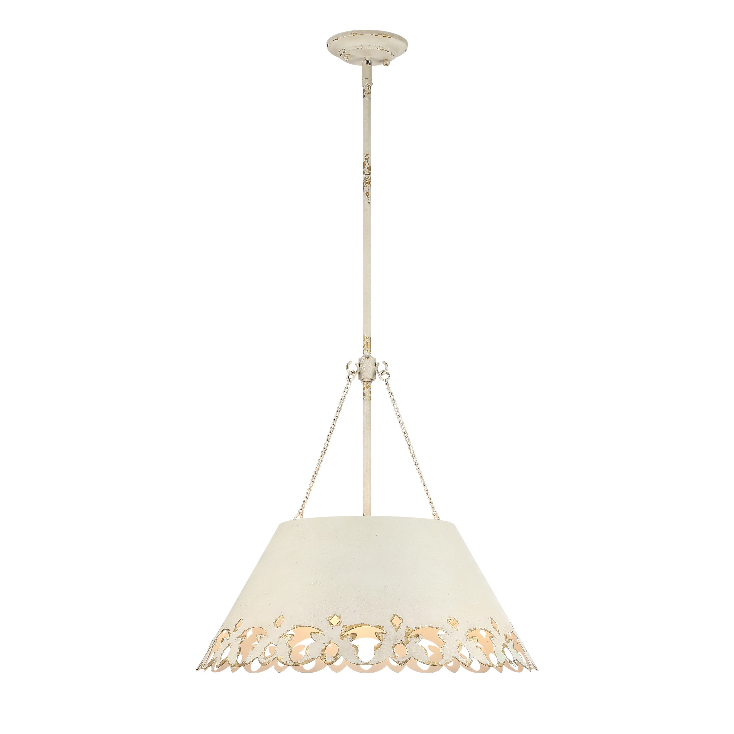 Eloise 5-light Pendant in Antique Ivory