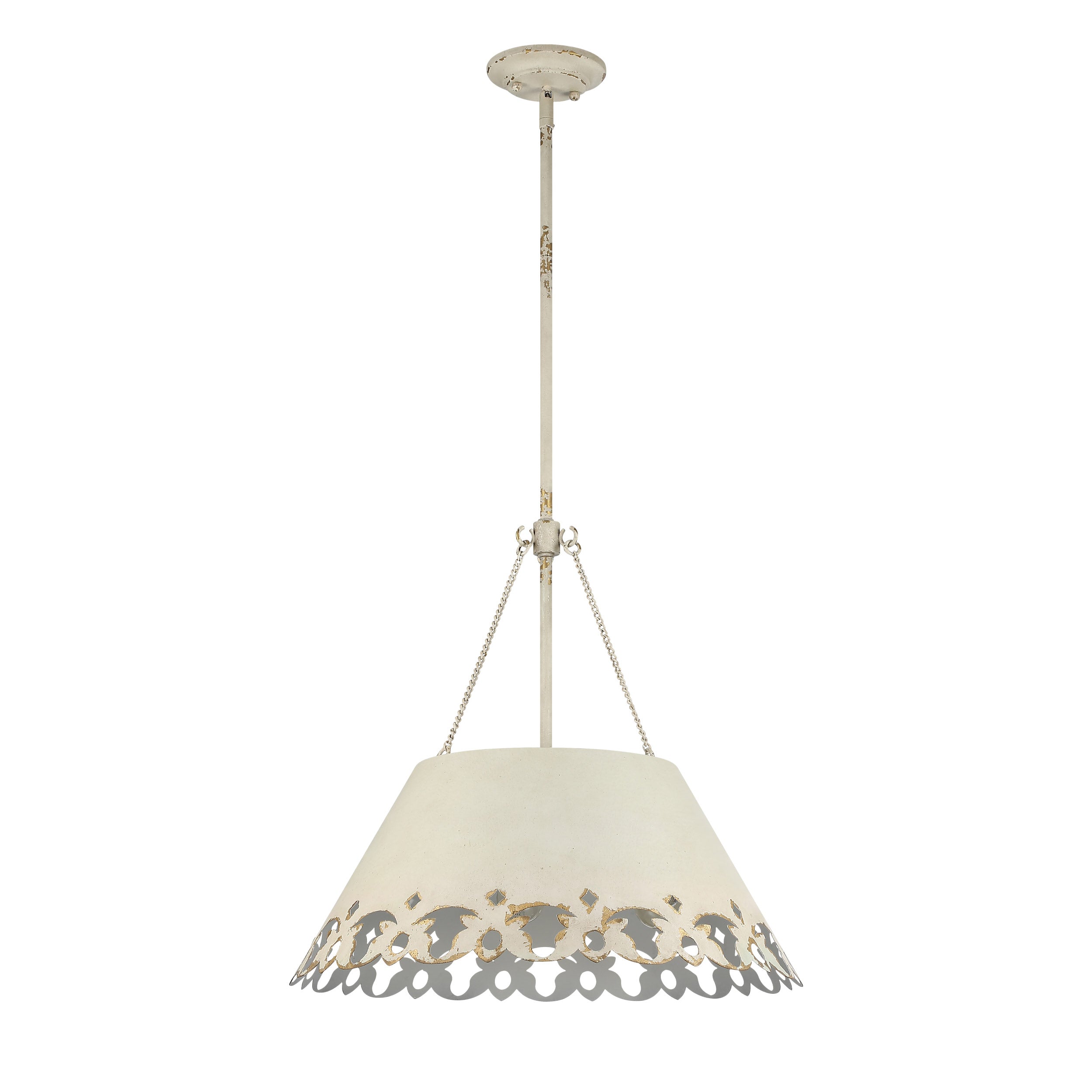 Eloise 5-light Pendant in Antique Ivory