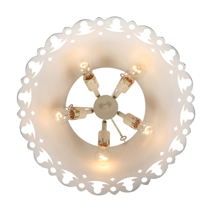 Eloise 5-light Pendant in Antique Ivory