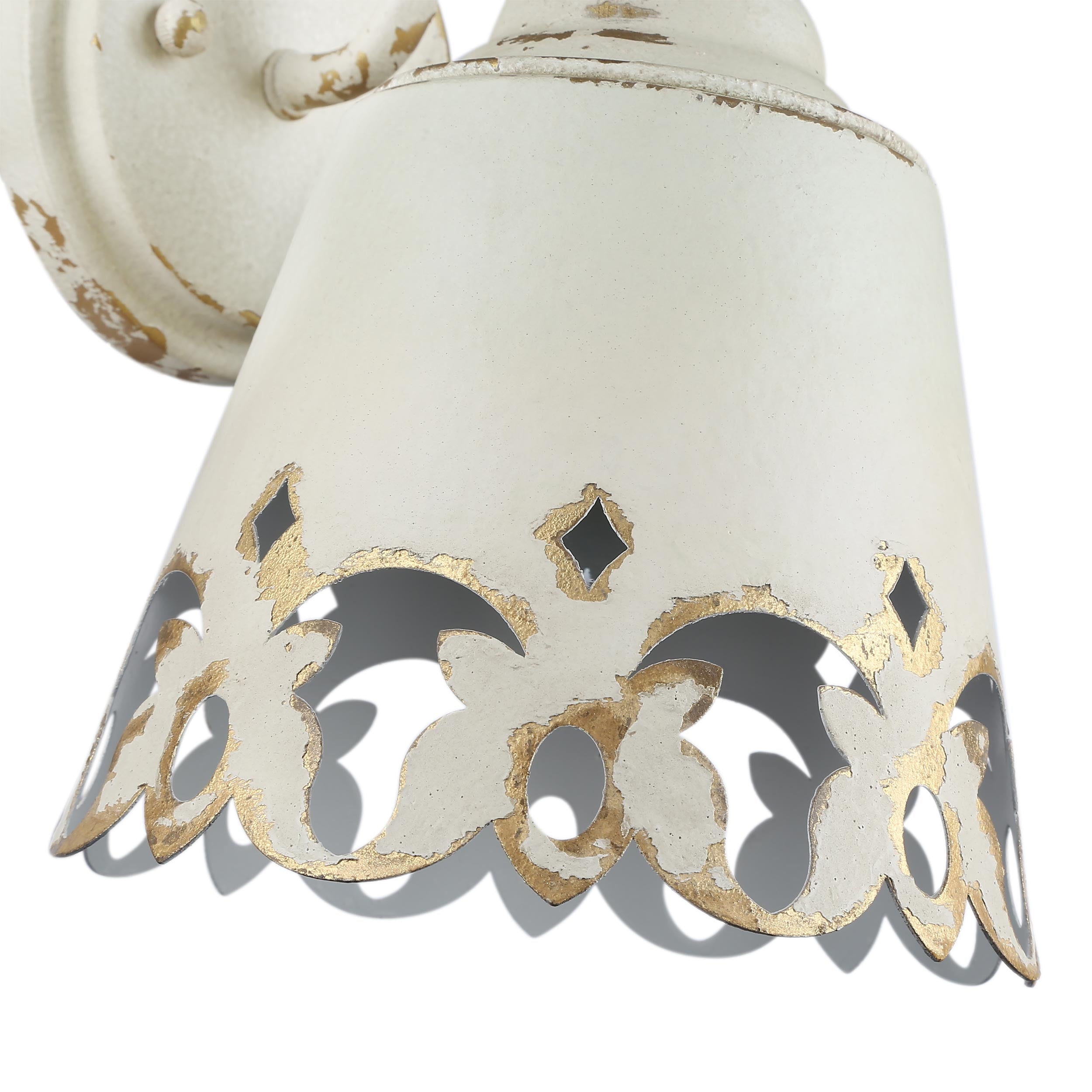 Eloise 1-light Vanity in Antique Ivory
