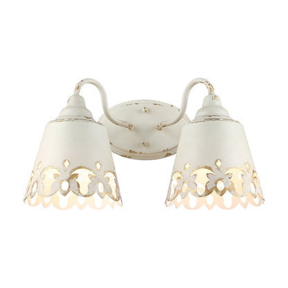 Eloise 2-light Vanity in Antique Ivory