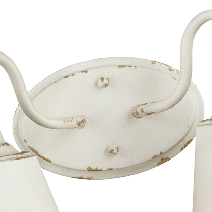Eloise 2-light Vanity in Antique Ivory