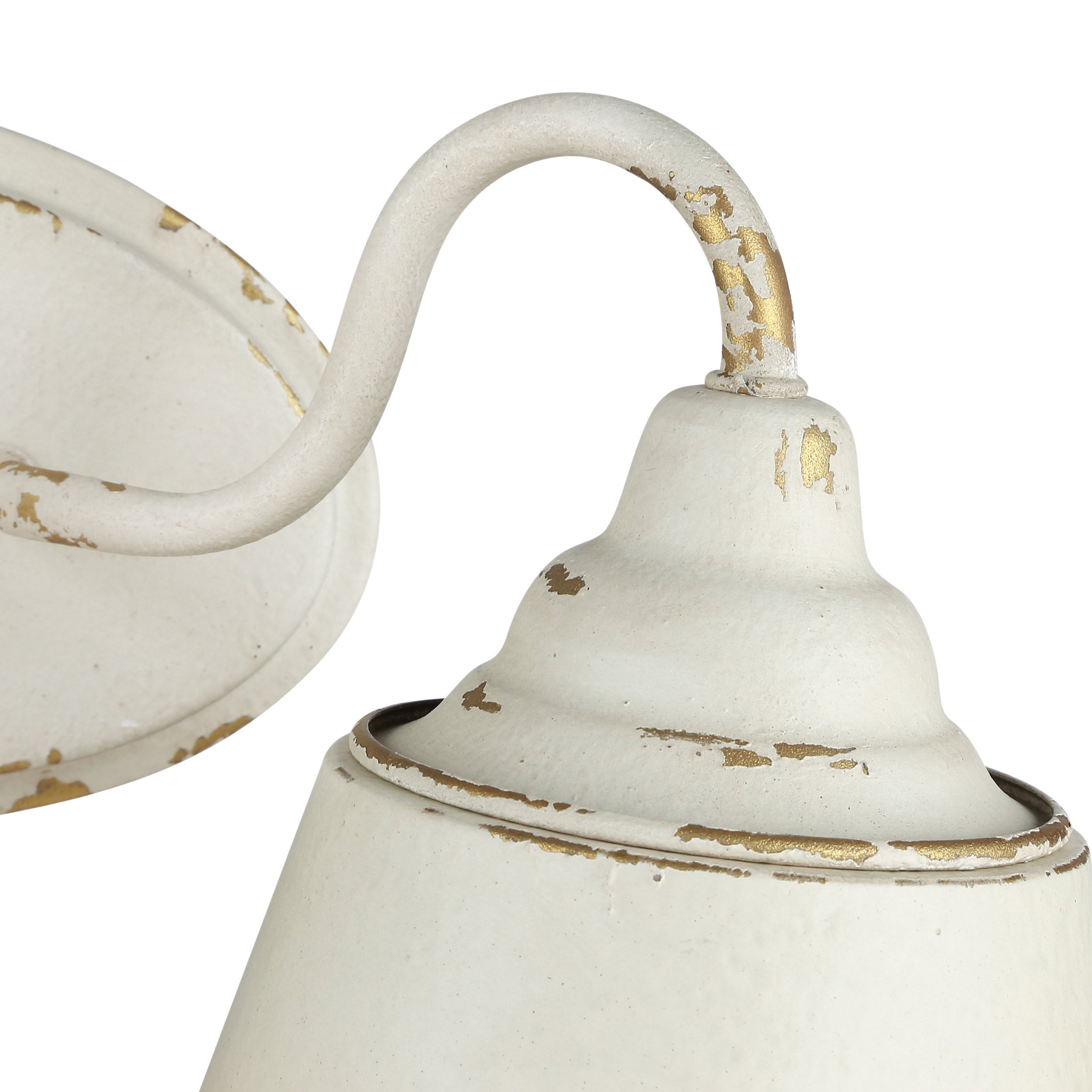 Eloise 2-light Vanity in Antique Ivory