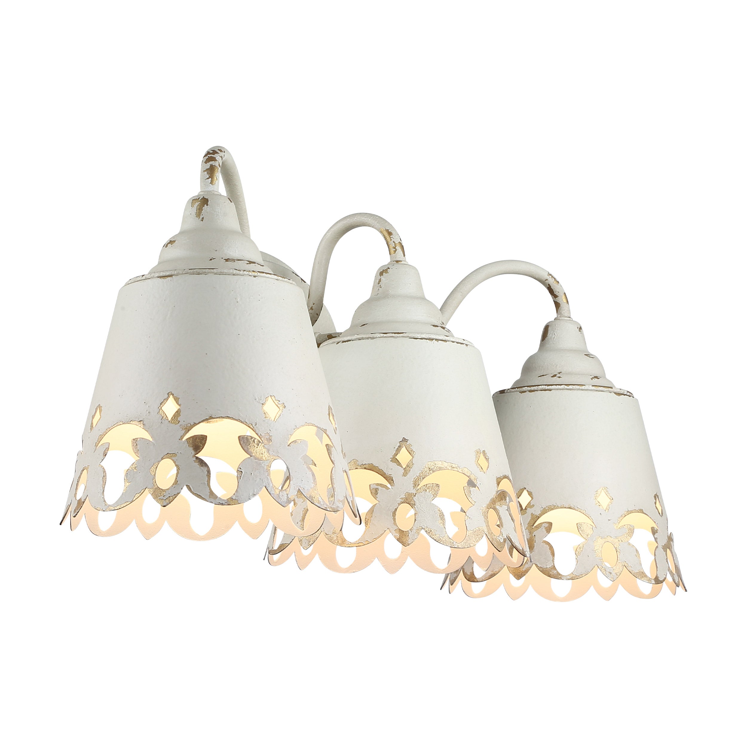 Eloise 3-light Vanity in Antique Ivory