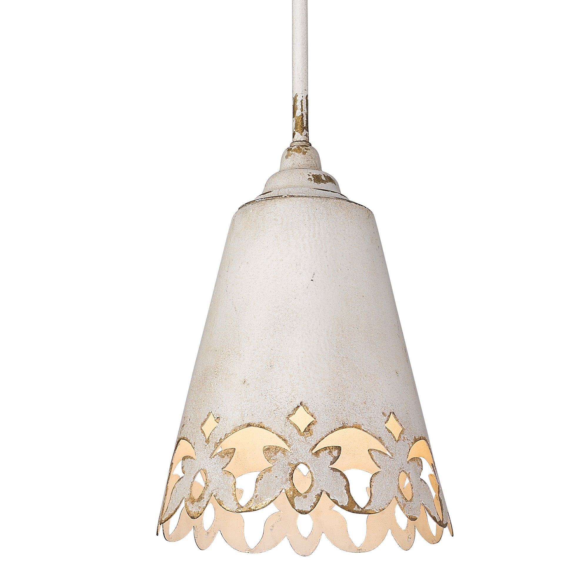 Eloise 1-light Pendant in Antique Ivory
