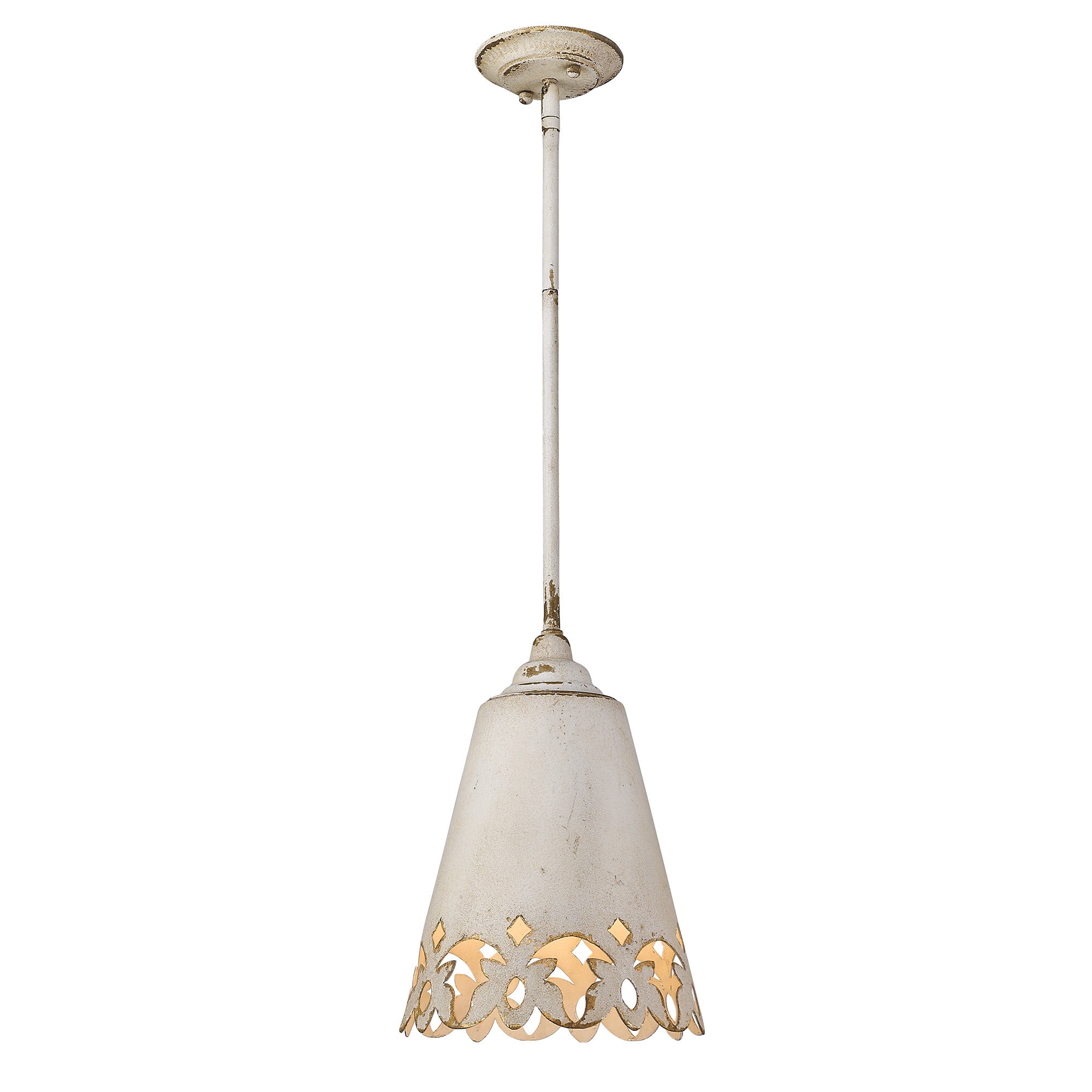 Eloise 1-light Pendant in Antique Ivory