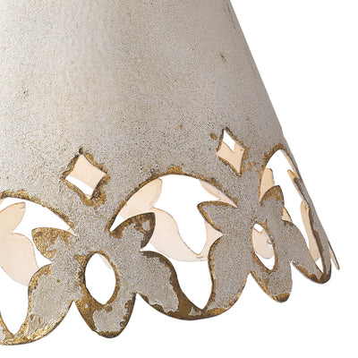 Eloise 1-light Pendant in Antique Ivory