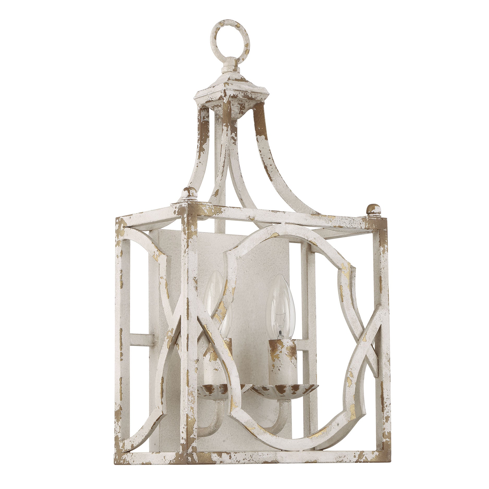 Laurent 2-light Wall Sconce in Antique Ivory