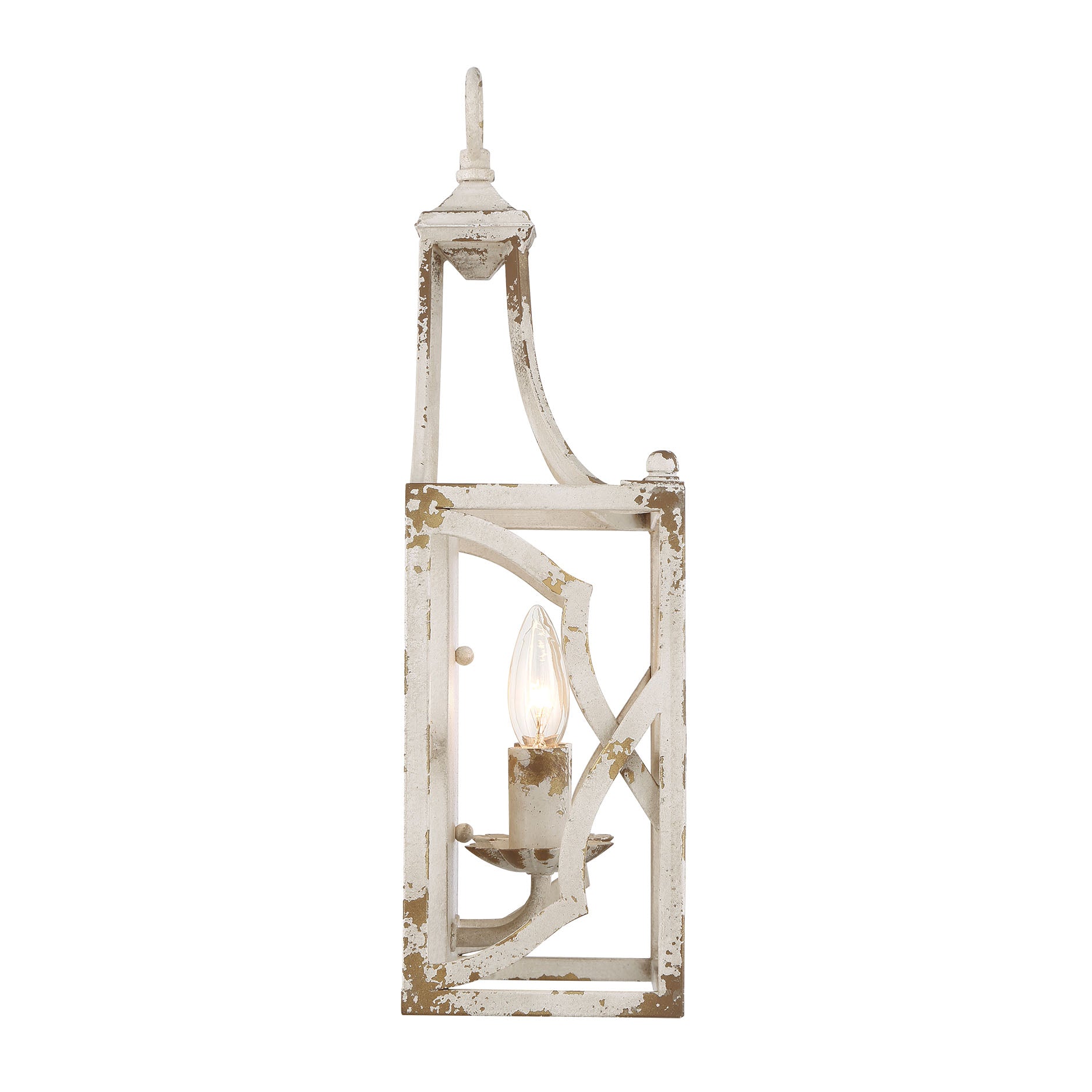 Laurent 2-light Wall Sconce in Antique Ivory