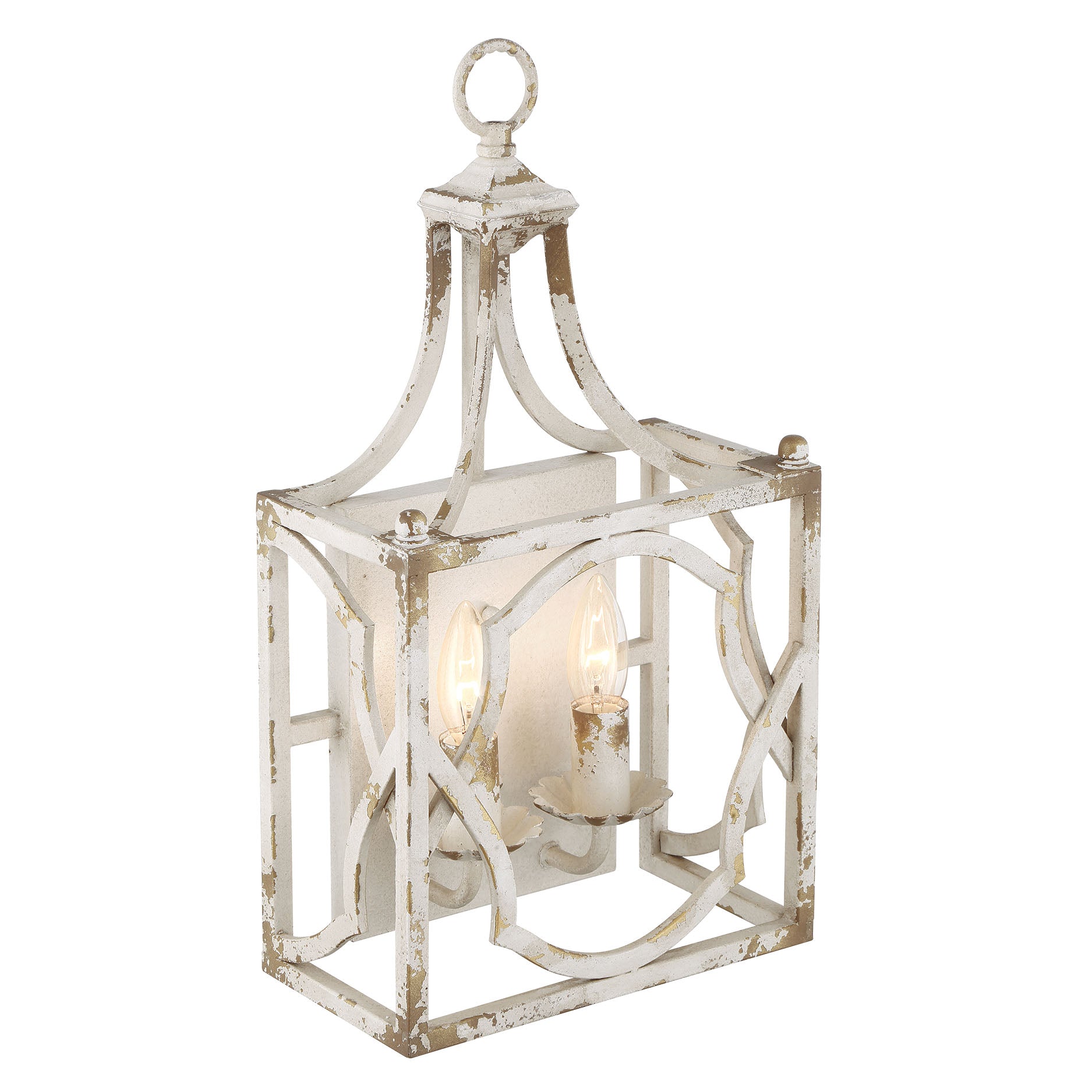 Laurent 2-light Wall Sconce in Antique Ivory