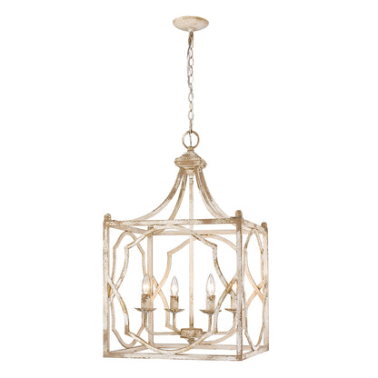 Laurent 4-light Pendant in Antique Ivory