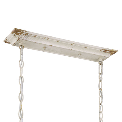 Laurent 6-light Island Light in Antique Ivory