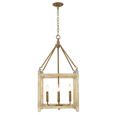 Orville 4-light Pendant in Burnished Chestnut