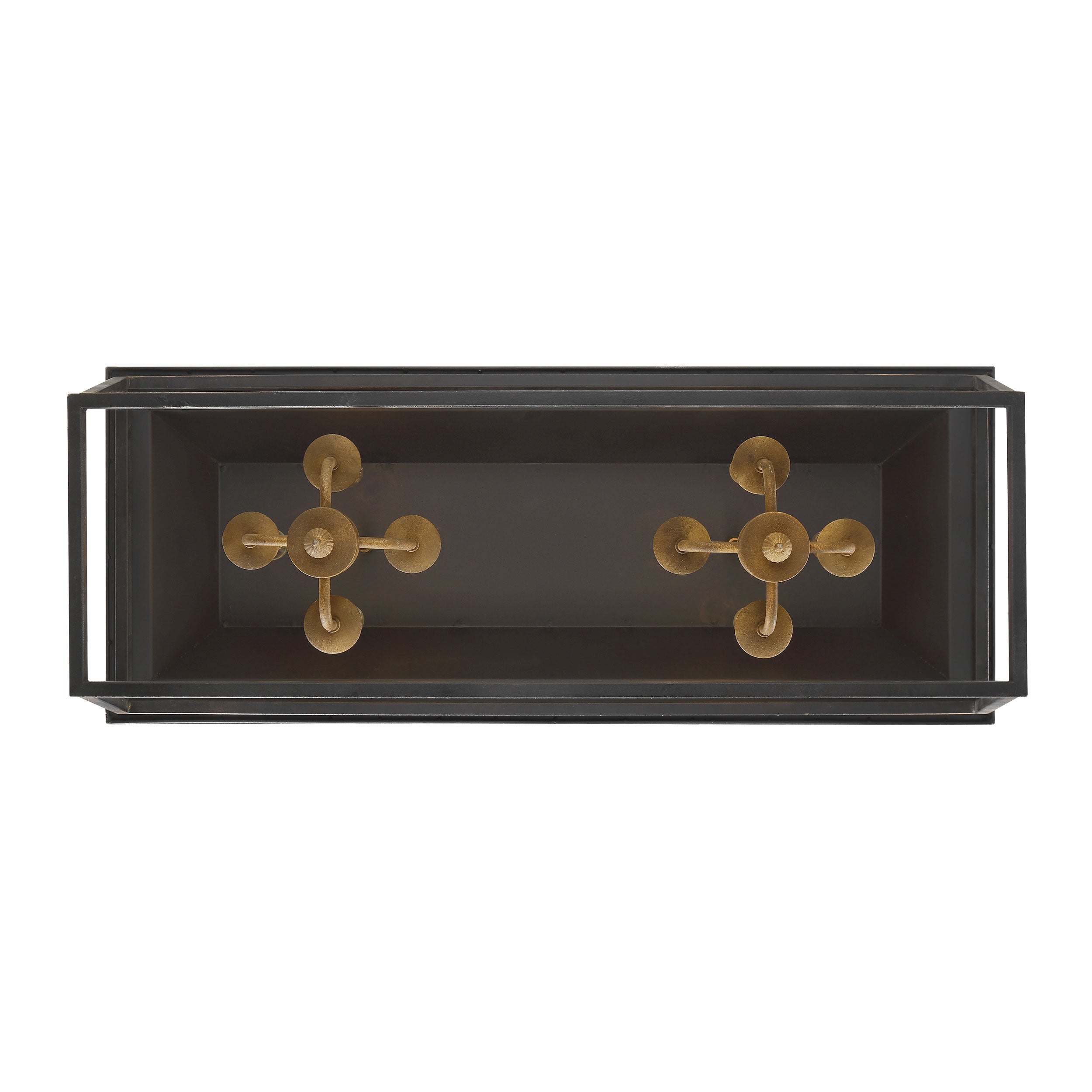 Golden Lighting Christoff 8-light Island Light in Antique Black Iron - - Golden Lighting
