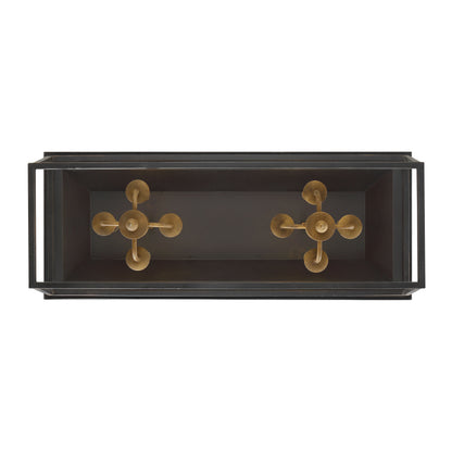 Golden Lighting Christoff 8-light Island Light in Antique Black Iron - - Golden Lighting