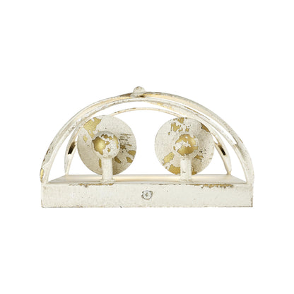 Golden Lighting Alcott 2-light Wall Sconce in Antique Ivory - - Golden Lighting