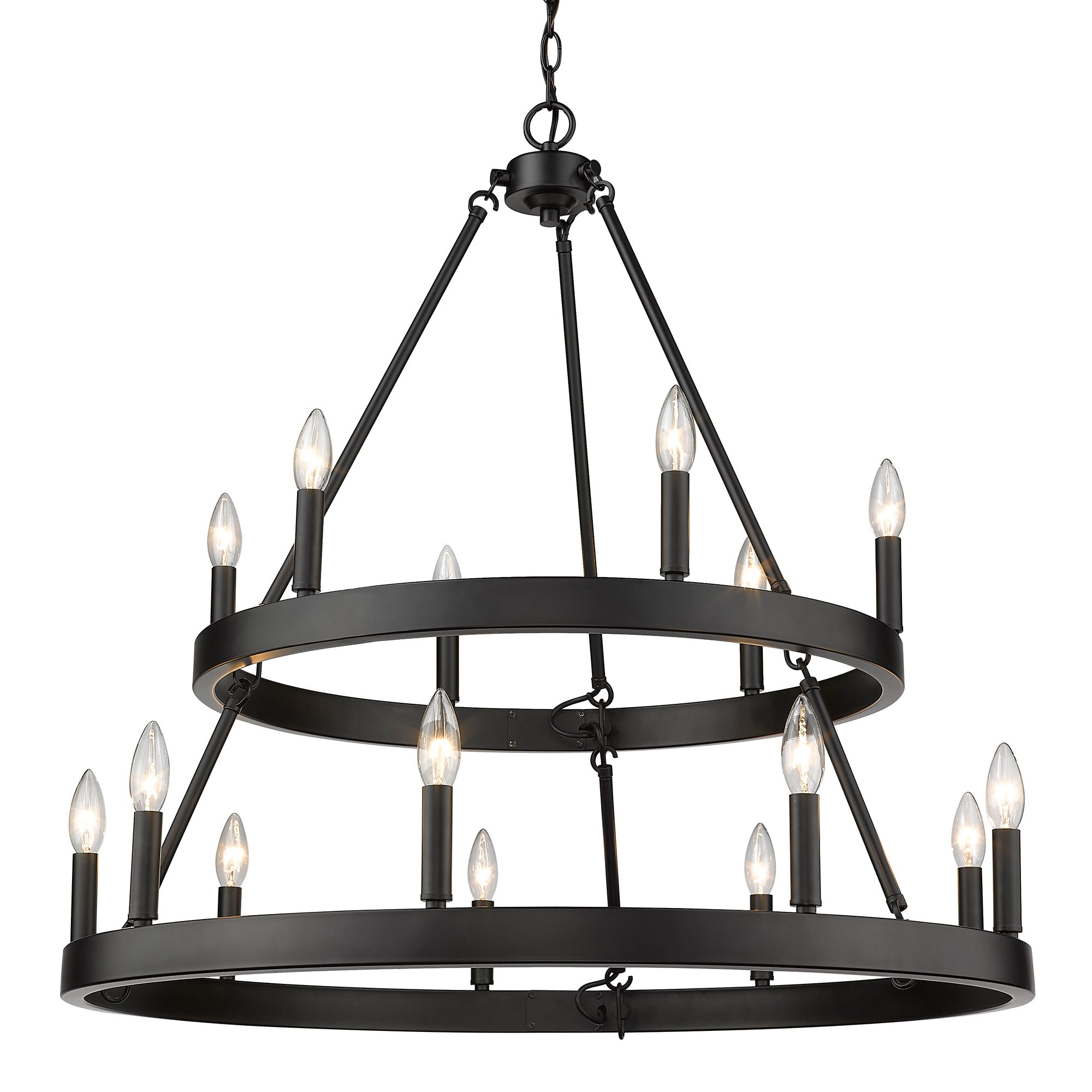 Alastair 2 Tier - 15 Light Chandelier