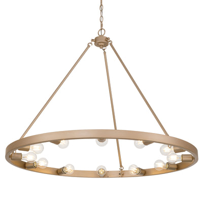 Golden Lighting Castile 12-light Chandelier in French Gold - - Golden Lighting
