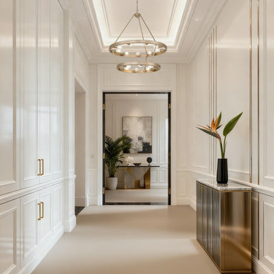 Golden Lighting Castile 15-light 2-tier Chandelier (9+6) in French Gold - - Golden Lighting