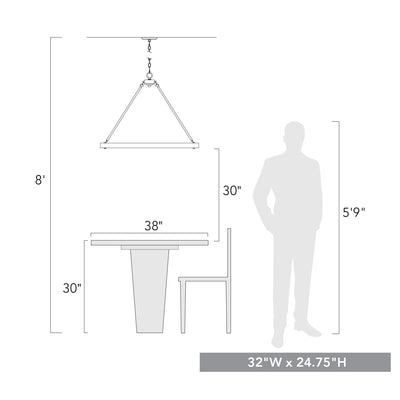 Golden Lighting Castile 9-light Chandelier in Matte Black - - Golden Lighting