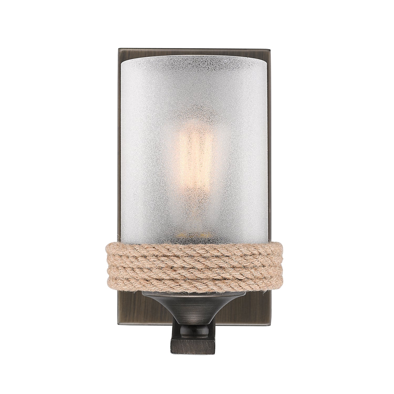 Chatham 1-light Vanity in Gunmetal Bronze - - Golden Lighting