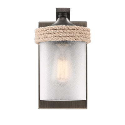 Chatham 1-light Vanity in Gunmetal Bronze - - Golden Lighting
