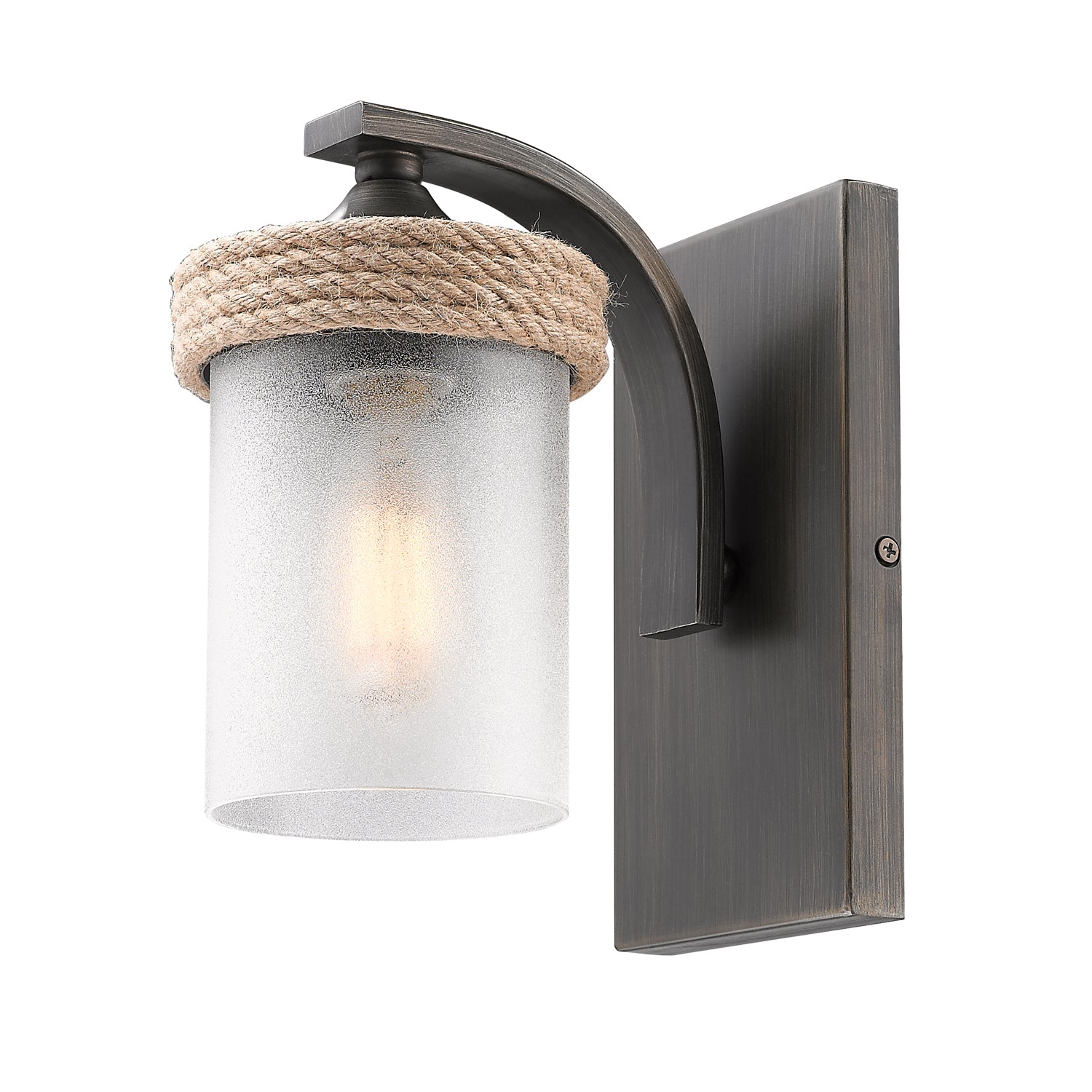 Chatham 1-light Vanity in Gunmetal Bronze - - Golden Lighting
