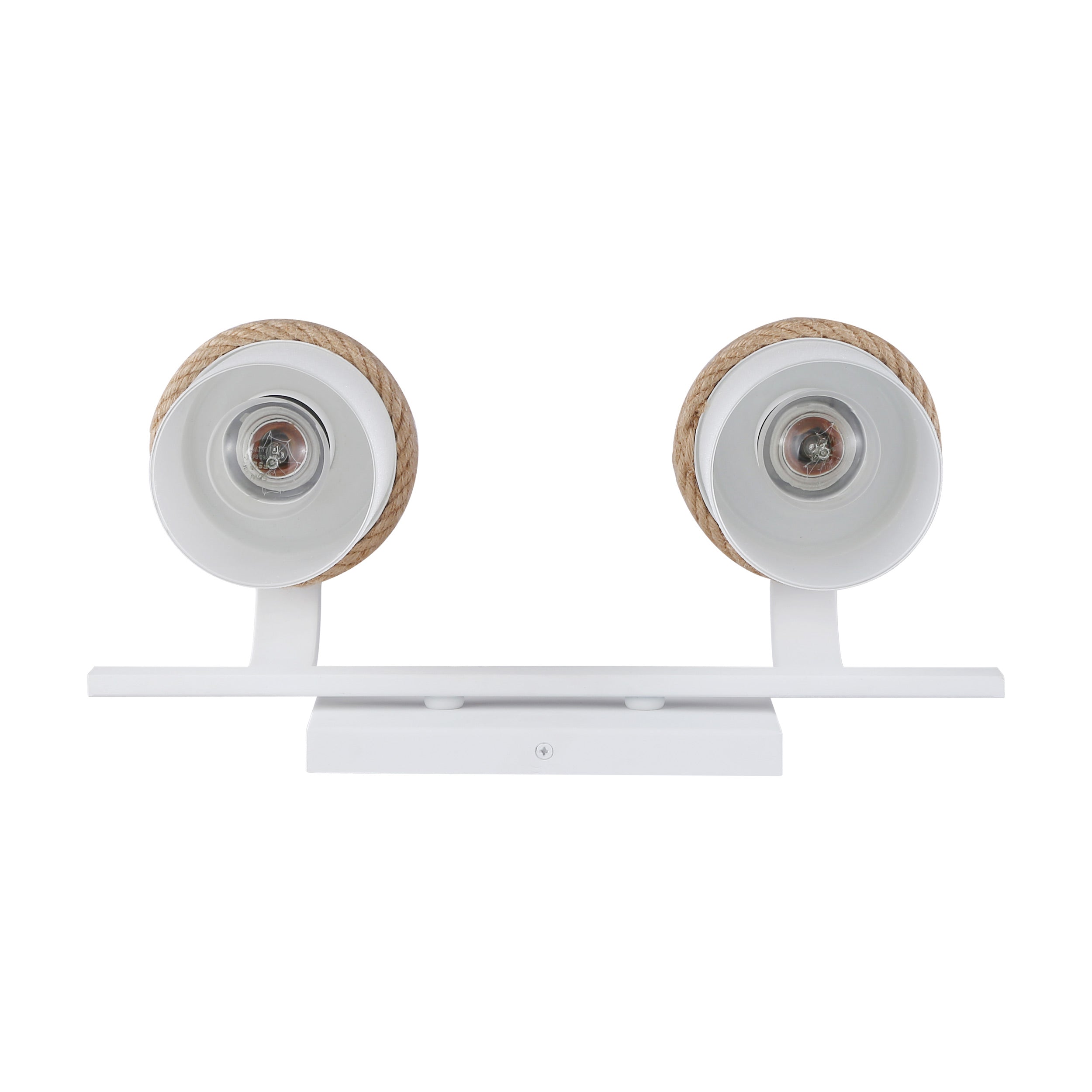Chatham 2-light Vanity in Natural White - - Golden Lighting