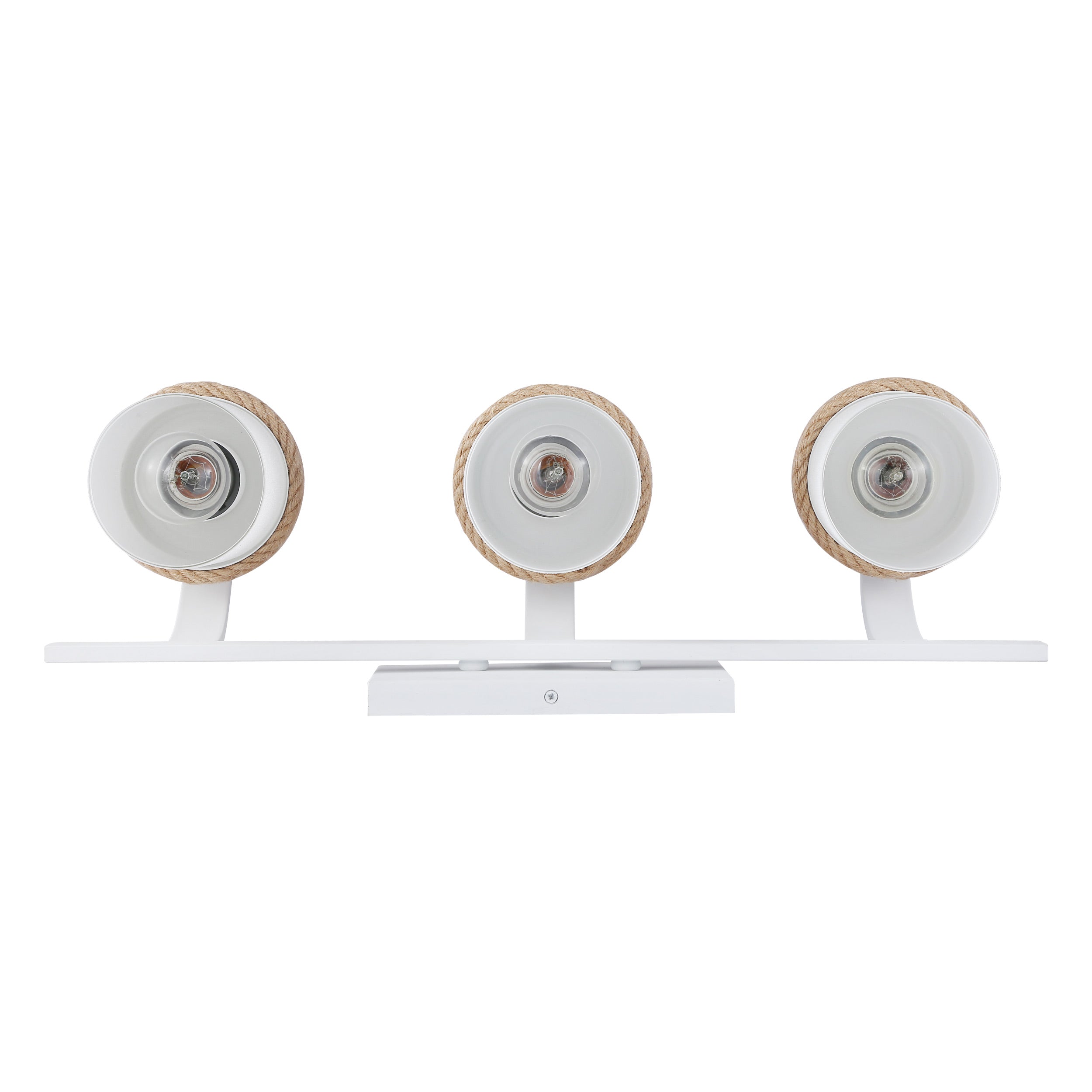 Chatham 3-light Vanity in Natural White - - Golden Lighting