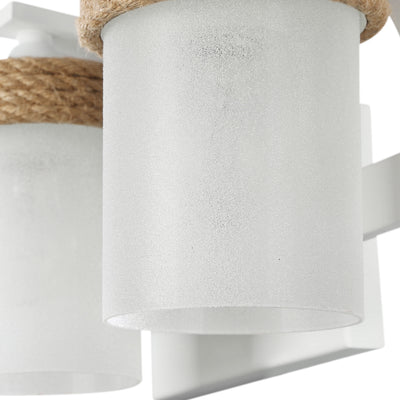 Chatham 3-light Vanity in Natural White - - Golden Lighting