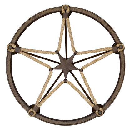 Stokes 5-light Chandelier in Dark Rust