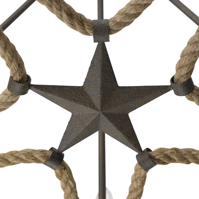Stokes 5-light Chandelier in Dark Rust