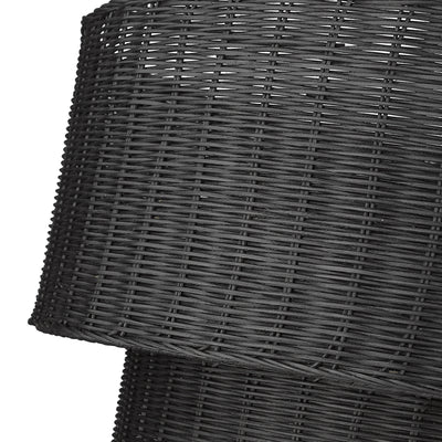 Golden Lighting Erma 9-light Chandelier in Matte Black - - Golden Lighting