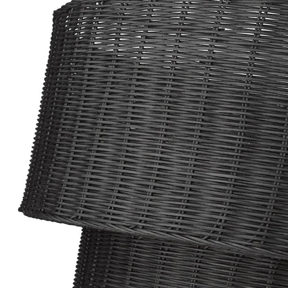 Golden Lighting Erma 9-light Chandelier in Matte Black - - Golden Lighting