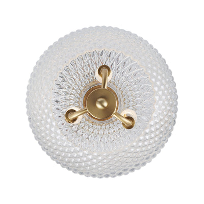 Golden Lighting Adeline 3-light Pendant in Modern Brushed Gold - - Golden Lighting