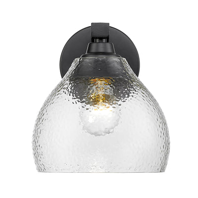 Golden Lighting Ariella 1-light Wall Sconce in Matte Black - - Golden Lighting