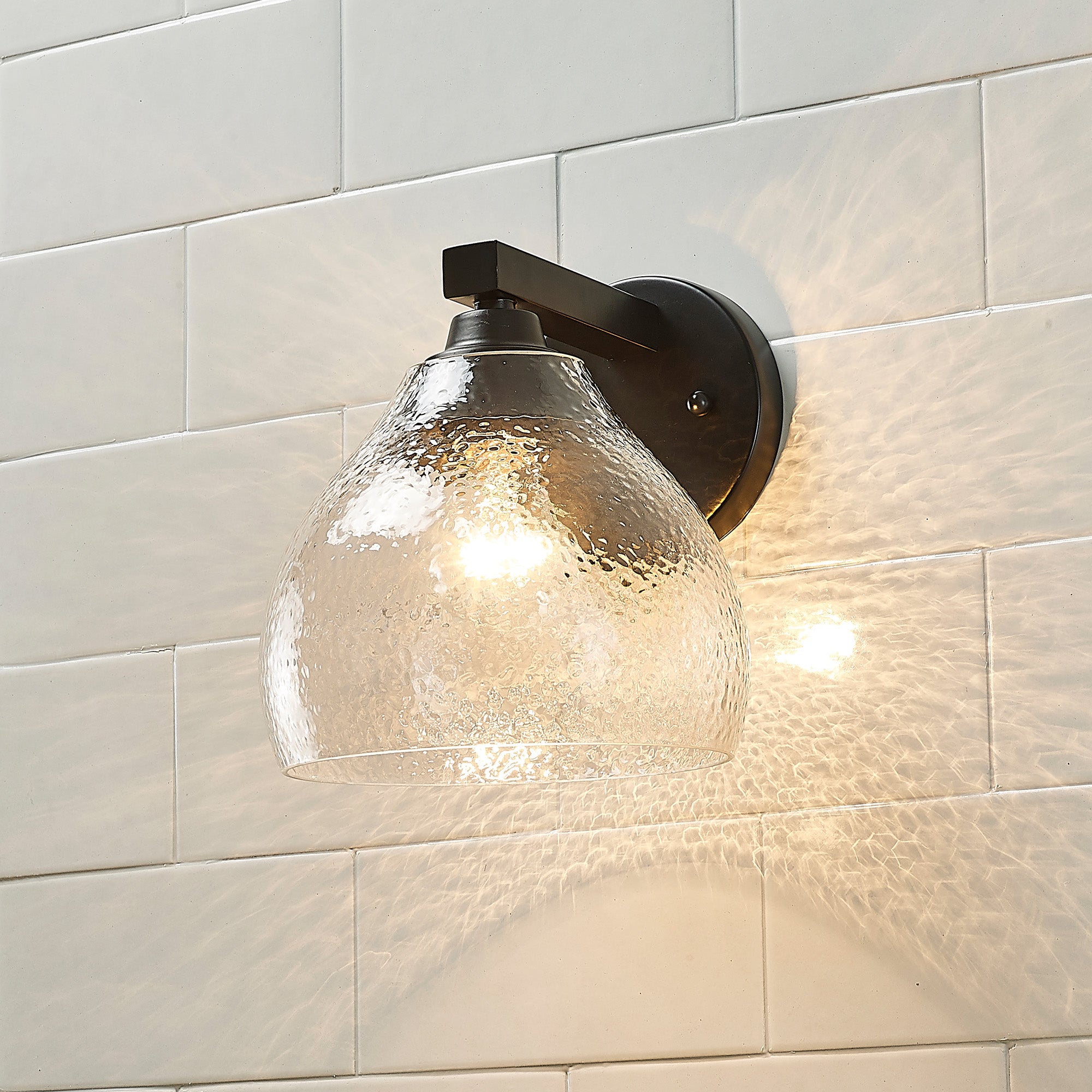 Golden Lighting Ariella 1-light Wall Sconce in Matte Black - - Golden Lighting