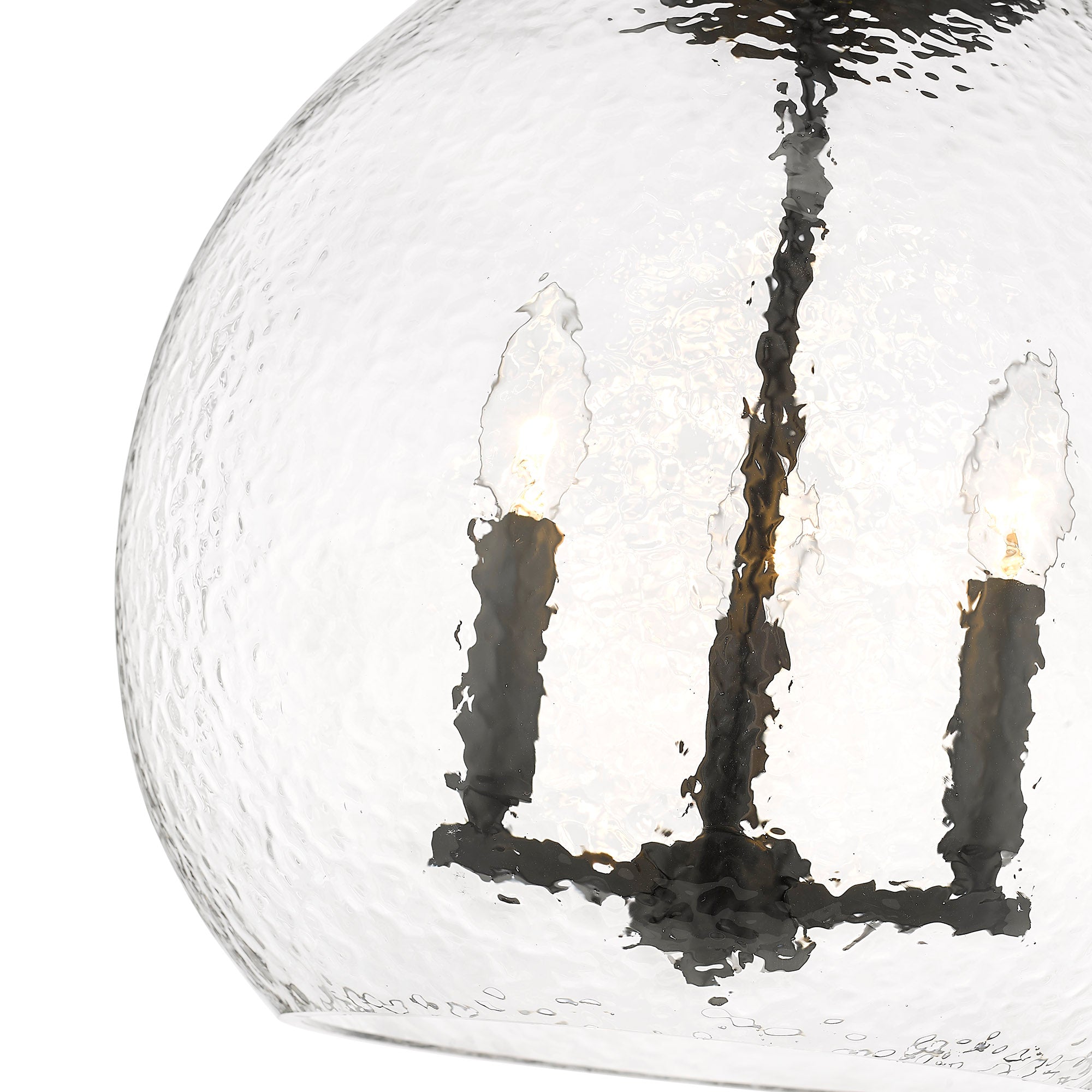 Golden Lighting Ariella 3-light Pendant in Matte Black - - Golden Lighting
