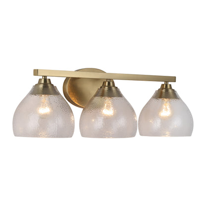 Golden Lighting Ariella 3-light Vanity in Brushed Champagne Brass