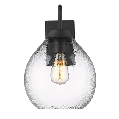 Golden Lighting Ariella 1-light Outdoor Wall in Natural Black - - Golden Lighting