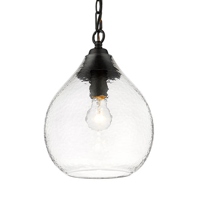 Golden Lighting Ariella 1-light Pendant in Matte Black - - Golden Lighting