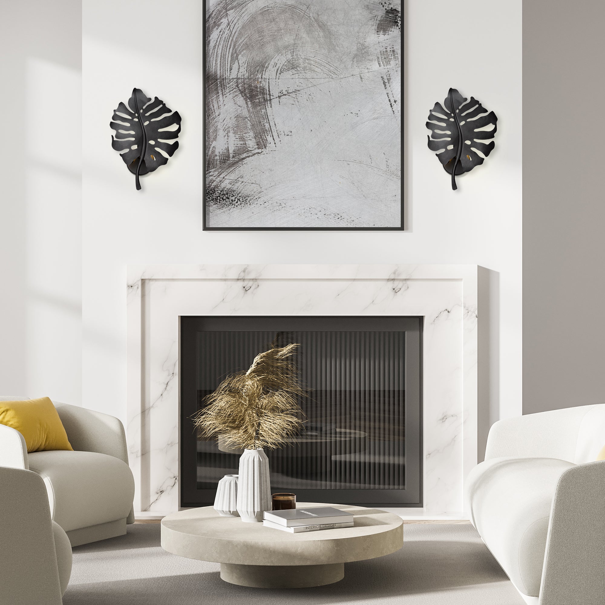 Aruba 1-light Wall Sconce in Natural Black