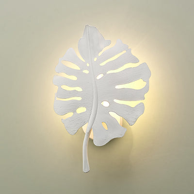 Aruba 1-light Wall Sconce in Textured White Plaster, alternate view - Golden Lighting