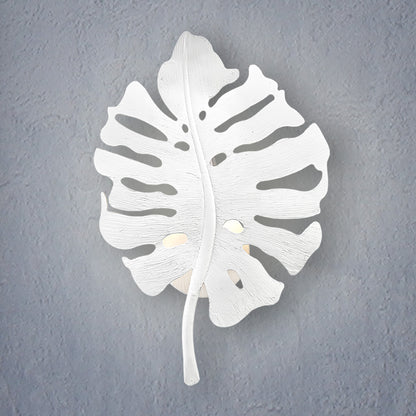 Aruba 1-light Wall Sconce in Textured White Plaster