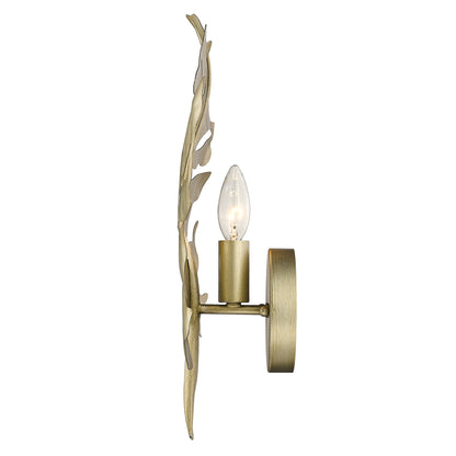 Aruba 1-light Wall Sconce in White Gold