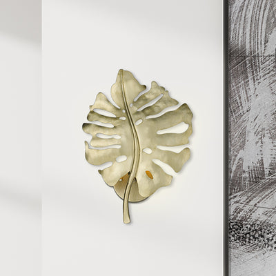 Aruba 1-light Wall Sconce in White Gold, room scene detail - Golden Lighting