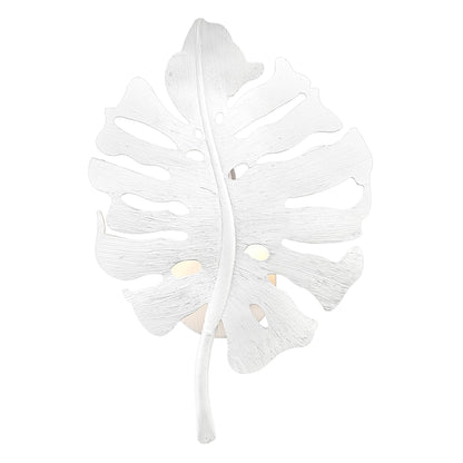 Aruba 1-light Wall Sconce in Textured White Plaster - - Golden Lighting