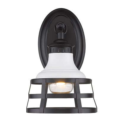 Locklyn 1-light Wall Sconce in Matte Black