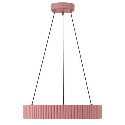 Sashay Integrated LED 20" Pendant in Blush