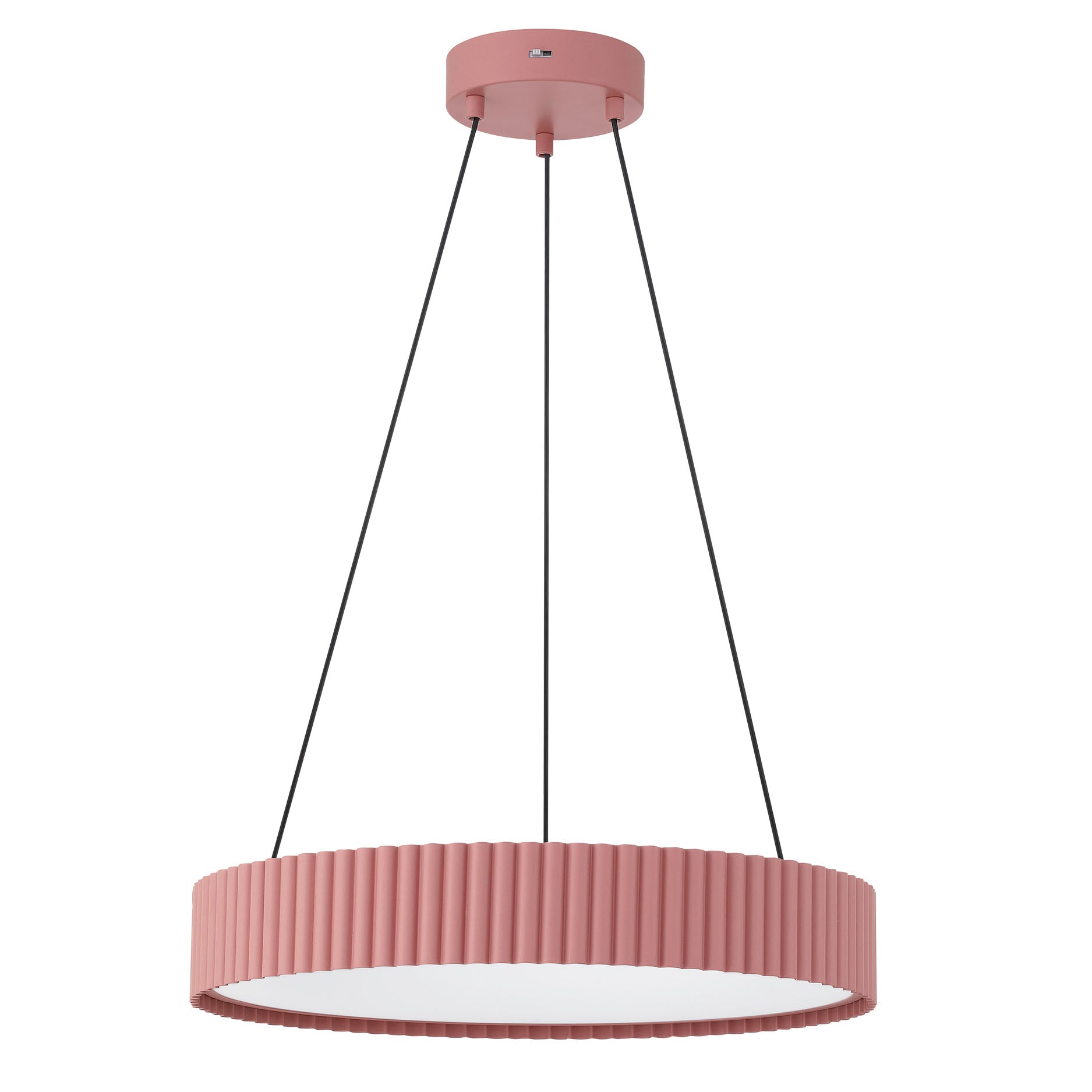 Sashay Integrated LED 20" Pendant in Blush
